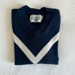 Tory Burch Navy Sweater, Child size